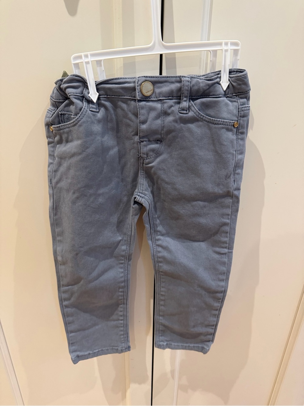 Zara girls 18-24m Kids Grey Pull-On Stretch Pants